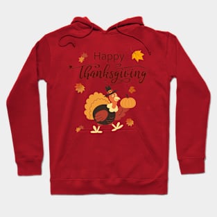 Happy Thanksgiving Turkey Hoodie